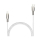 FIXED Pleciony Kabel USB-C/Lightning 2m biały FIXDB-CL2-WH - 1249138 - zdjęcie 4